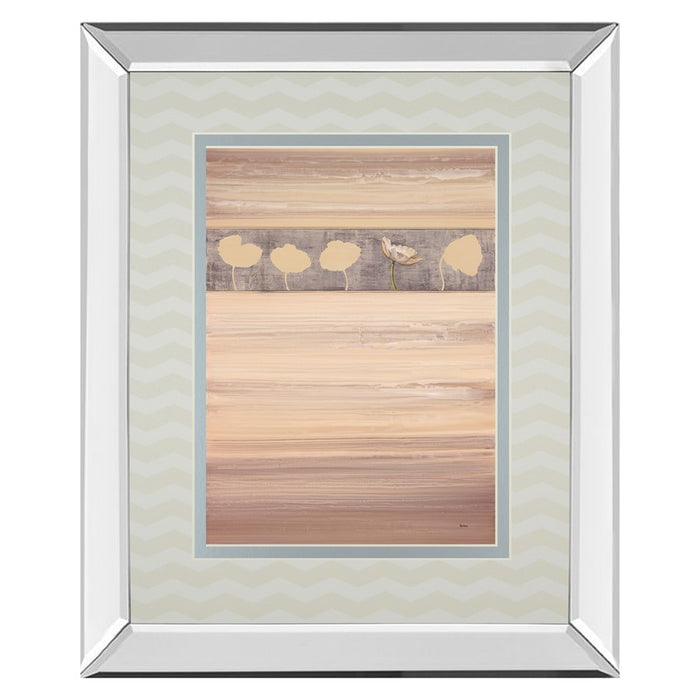 Classy Living White Passion Wall Art 34"x40", Mirrored - DM5917MF