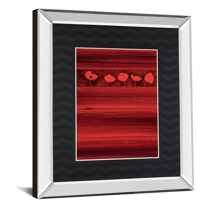 Classy Living Red Passion Wall Art 34"x40", Mirrored