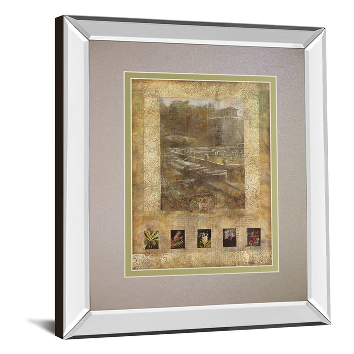 Classy Living Botanical Garden Scene Wall Art 34"x40", Mirrored