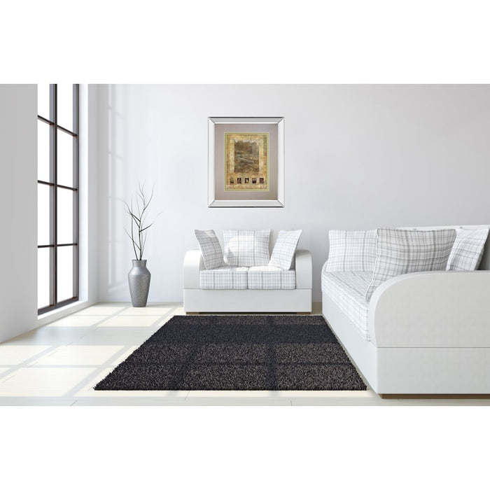 Classy Living Botanical Garden Scene Wall Art 34"x40", Mirrored