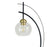 Classy Living Eclipse Aura Table Lamp/Set of 2, Gold/Black/Clear