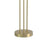Classy Living Velvet Radiance 1Lt Table Lamp/Set of 2, Gold/Blue
