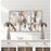 Classy Living Brass Taper 1Lt Table Lamp/Set of 2, Brass/Brass