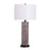 Classy Living Serpent Elegance 1Lt Table Lamp/Set of 2, Black/White