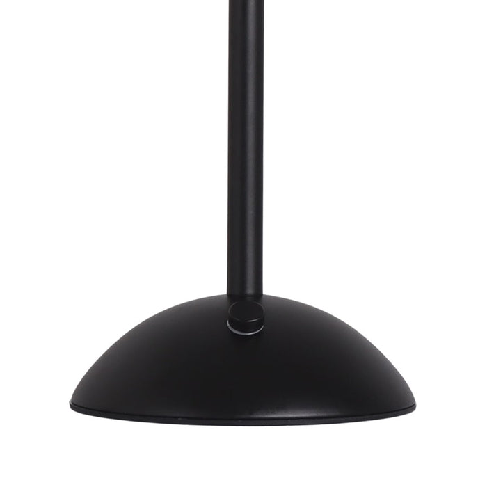 Classy Living Crystal Radiance Recharge LED Lamp/Set of 2, Black/Clear