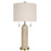 Classy Living Travertine Elegance 2Lt Lamp/Set of 2, Natural/Cream