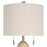 Classy Living Travertine Elegance 2Lt Lamp/Set of 2, Natural/Cream