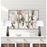 Classy Living Eclipse Radiance 1Lt Table Lamp/Set of 2, Black/White