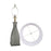 Classy Living Sage Elegance Art Glass Table Lamp/Set of 2, Sage/White