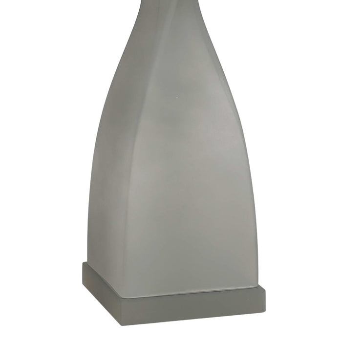 Classy Living Sage Elegance Art Glass Table Lamp/Set of 2, Sage/White