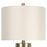 Classy Living Luminous Shell Table Lamp/Set of 2, Natural/Off White