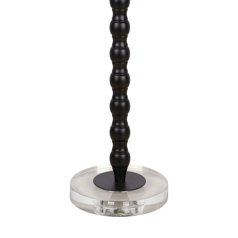 Classy Living Obsidian Elegance Table Lamp/Set of 2, Black/Black