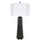 Classy Living Obsidian Glo 1Lt Table Lamp/Set of 2, Black/White