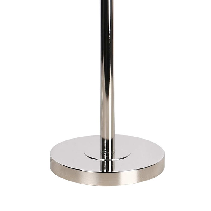 Classy Living Crystal Elegance 1Lt Table Lamp/Set of 2, Nickel/Clear