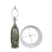 Classy Living Verdant Glow 1Lt Table Lamp/Set of 2, Green/White
