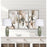Classy Living Verdant Glow 1Lt Table Lamp/Set of 2, Green/White
