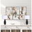 Classy Living Elegance Radiance 1Lt Table Lamp/Set of 2, Black/White