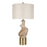 Classy Living Sculptural Serenity Table Lamp/Set of 2, Crm/Tan/White