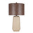 Classy Living Rustic Harmony 1Lt Table Lamp/Set of 2, Natural/Brown