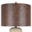 Classy Living Rustic Harmony 1Lt Table Lamp/Set of 2, Natural/Brown