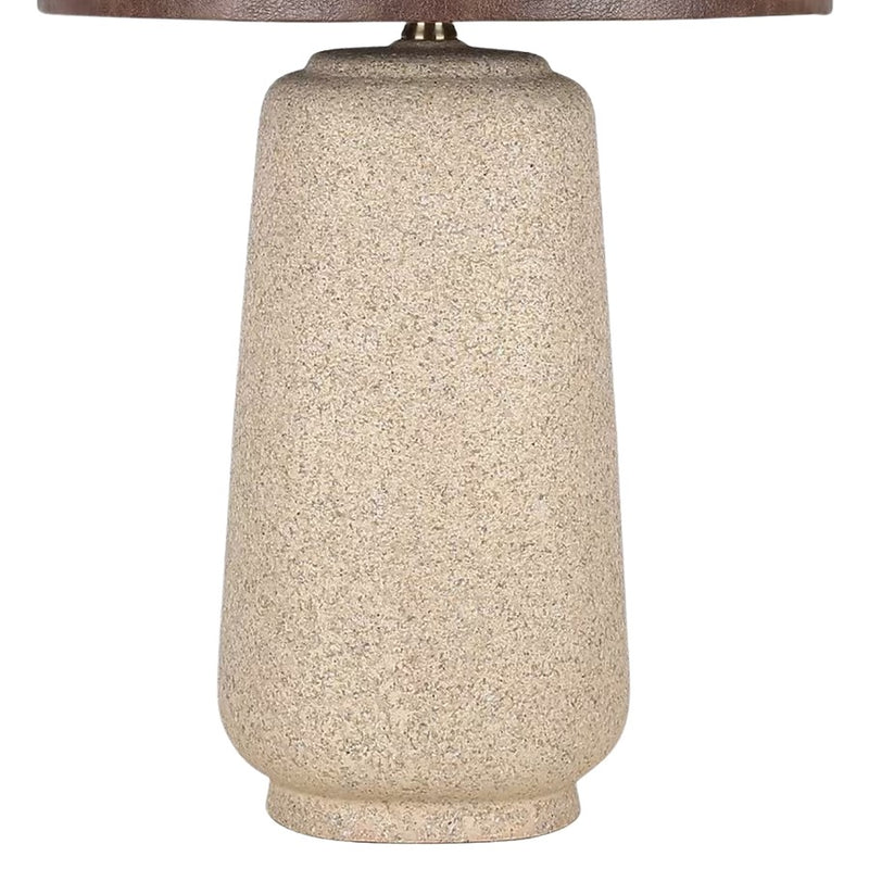 Classy Living Rustic Harmony 1Lt Table Lamp/Set of 2, Natural/Brown