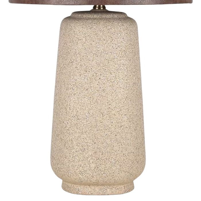 Classy Living Rustic Harmony 1Lt Table Lamp/Set of 2, Natural/Brown