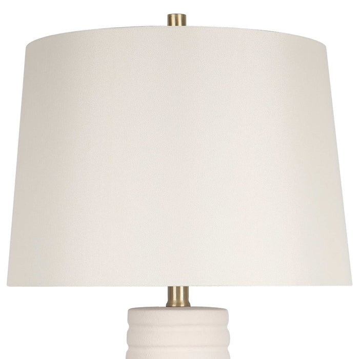 Classy Living Calming Flow 1Lt Table Lamp/Set of 2, White/Off White