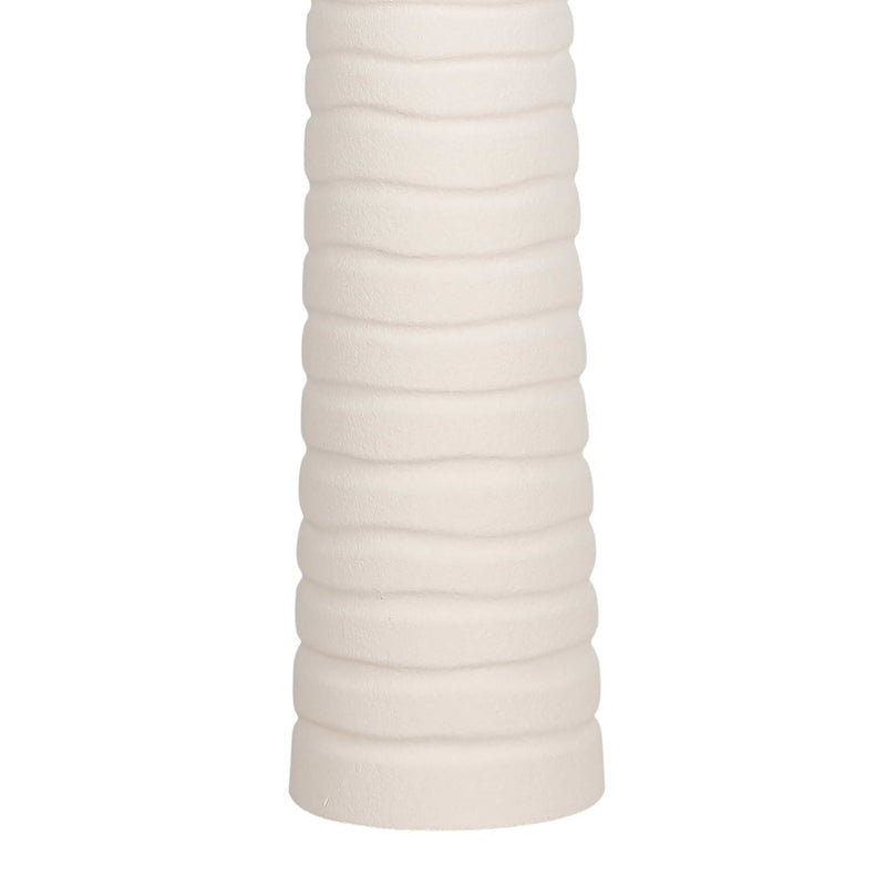 Classy Living Calming Flow 1Lt Table Lamp/Set of 2, White/Off White