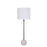Classy Living Urban Sphere 1Lt Table Lamp/Set of 2, Black/Off White