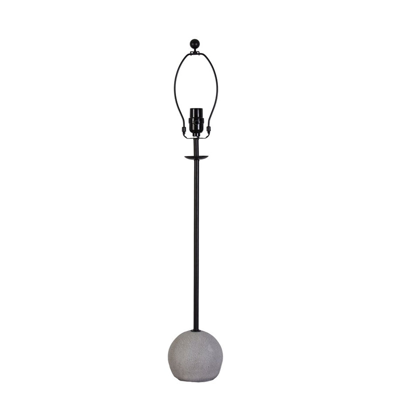 Classy Living Urban Sphere 1Lt Table Lamp/Set of 2, Black/Off White