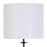Classy Living Urban Sphere 1Lt Table Lamp/Set of 2, Black/Off White