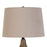 Classy Living Serene 1Lt Table Lamp/Set of 2, Natural/Oatmeal