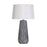 Classy Living Textured Elegance Table Lamp/Set of 2, Grey/Natural