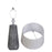 Classy Living Textured Elegance Table Lamp/Set of 2, Grey/Natural