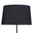 Classy Living Panther Noir Polyresin 1Lt Table Lamp/Set of 2, Black