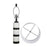 Classy Living Marble Harmony 1Lt Table Lamp, White/White