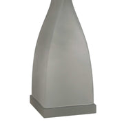 Classy Living Sage Elegance 27in Table Lamp Set of 2 | Contemporary Frosted Sage Green Art Glass with Crystal | Bedside & Console | Model ECL3288