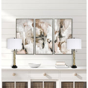 Classy Living Twist Elegance 31in Table Lamp Set of 2 | Modern Soft Black and Soft Gold Metal | Bedroom & Living Room | Model ECL3304