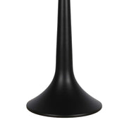 Classy Living Crystal Lattice Radiance 24in Table Lamp Set of 2 | Contemporary Black Metal and Clear Crystal | Bedroom & Living Room | Model ECL3306