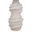 Classy Living Serenity Waves Ceramic 1Lt Table Lamp, Off White/White