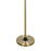 Classy Living Luminous Orbit 5Lt Floor Lamp, Soft Gold/Clear