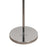 Classy Living Crystal Elegance 1Lt Floor Lamp, Polished Nickel/Clear