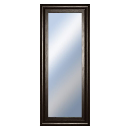 Classy Living Traditional Elegance Wall Mirror 18"x42", Chocolate Frame - M1835