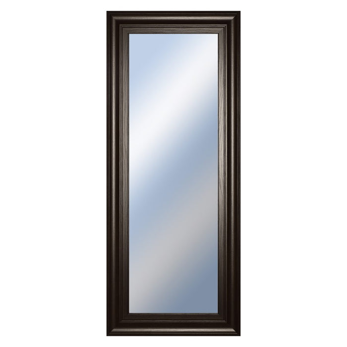 Classy Living Traditional Elegance Wall Mirror 18"x42", Chocolate Frame