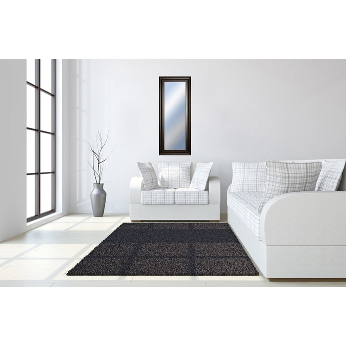 Classy Living Traditional Elegance Wall Mirror 18"x42", Chocolate Frame