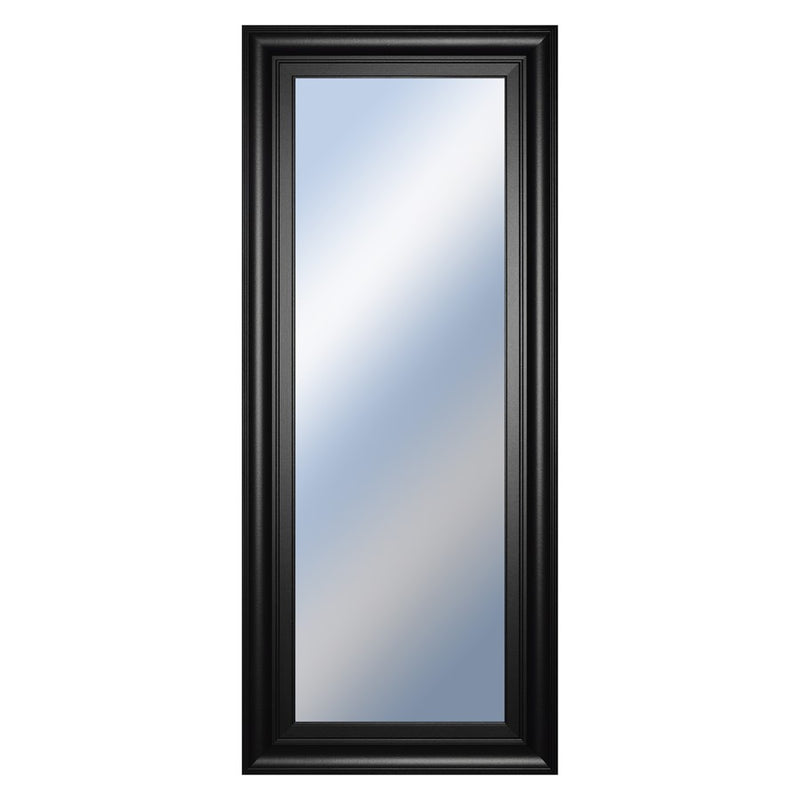 Classy Living Traditional Elegance Wall Mirror 18"x42", Midnight Aura