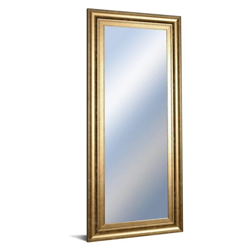 Classy Living Traditional Elegance Wall Mirror 18"x42", GiIded Radiance