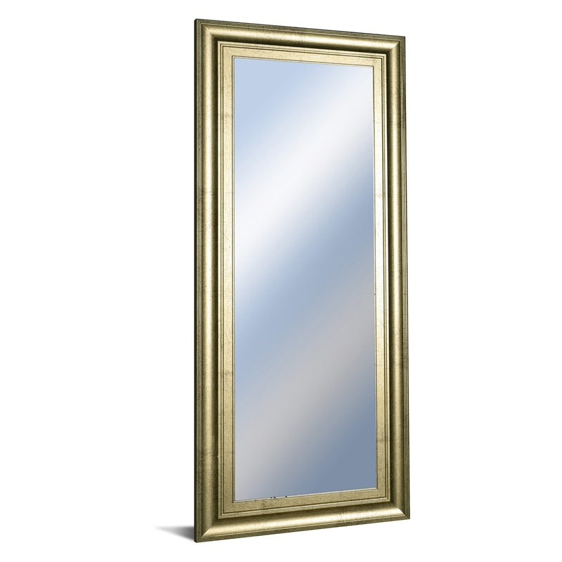 Classy Living Traditional Elegance Wall Mirror 18"x42", Soft Gold Frame