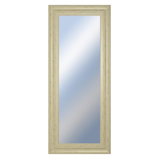 Classy Living Traditional Elegance Wall Mirror 18"x42", Ivory Bliss - M1841