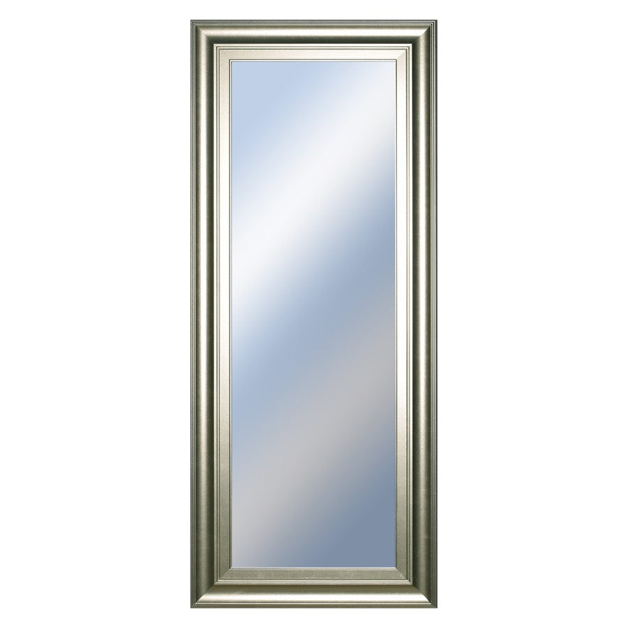 Classy Living Traditional Elegance Wall Mirror 18"x42", Silver Serenity